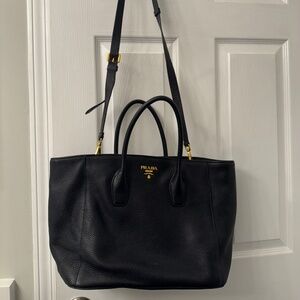 Prada Vitello Daino Tote